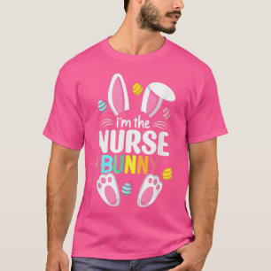 Camiseta Enfermeira de páscoa Coelhinhos Ouvem Enfermagem D