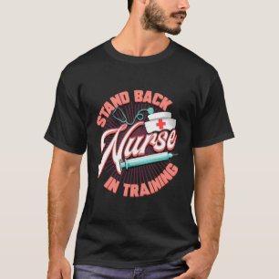 Camiseta Enfermeira De Pé Na Formação De Enfermeiros Futuro