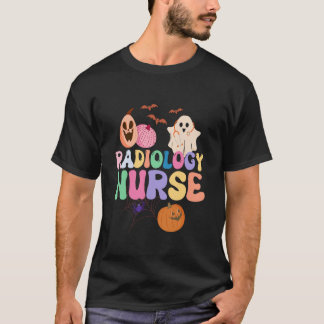 Camiseta Enfermeira de Radiologia Assustadora Fantasma Fant