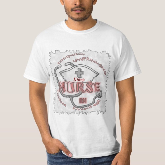 Camiseta enfermeira de RN axioma (Frente)