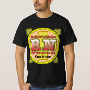 Camiseta Enfermeira de RN Cruzada