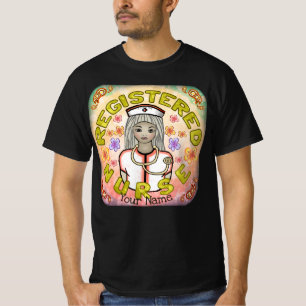 Camiseta enfermeira de RP trabalhando