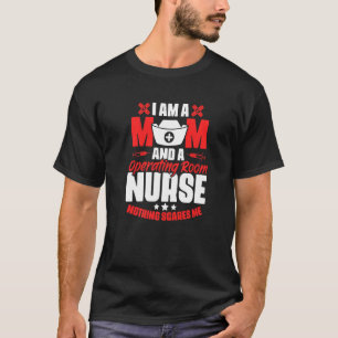 Camiseta Enfermeira de sala de operações Mãe Enfermeira Méd