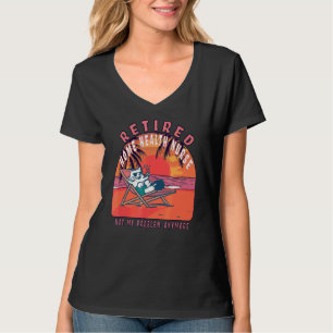 Camiseta Enfermeira de saúde doméstica aposentada Reforma d