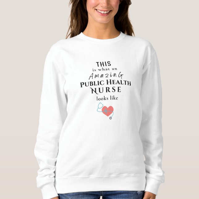 Camiseta Enfermeira de Saúde Pública (Frente)