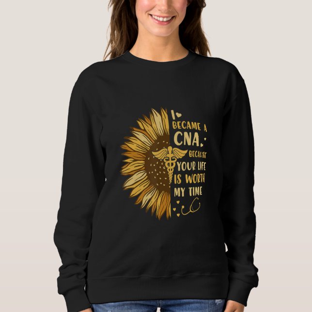 Camiseta Enfermeira de Sunflower Nu (Frente)