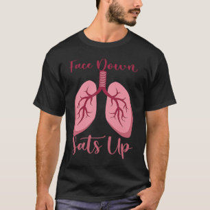 Camiseta Enfermeira de Terapia Respiratória Face Down Sats