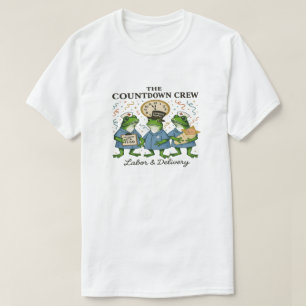 Camiseta Enfermeira de Trabalho de Parto e Parto Ano Novo,