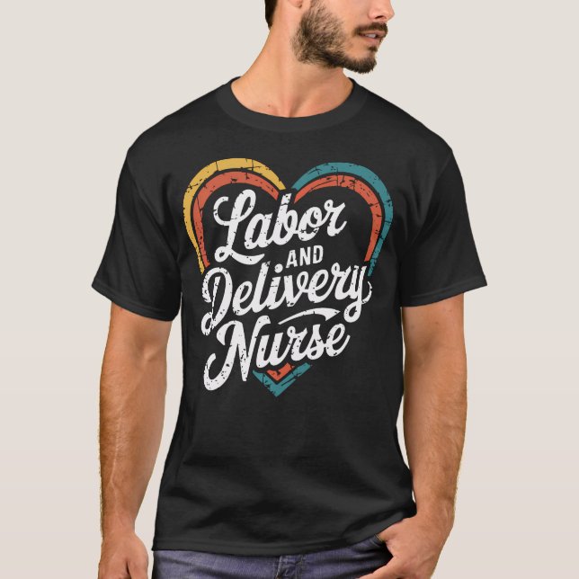 Camiseta Enfermeira de Trabalho de Parto e Parto Ld (Frente)