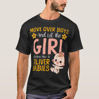 Camiseta Enfermeira de Trabalho de Parto e Parto Parteira T