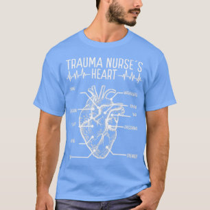Camiseta Enfermeira de Trauma Certificada Essenciais para E