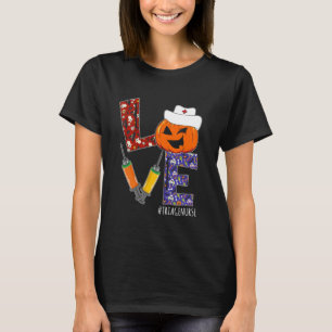 Camiseta Enfermeira de Triagem Ama Enfermeira de Vida Hallo