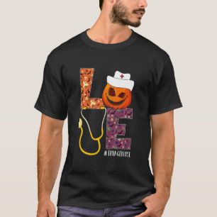 Camiseta Enfermeira de Triagem Amor Vida de Enfermeira Abób