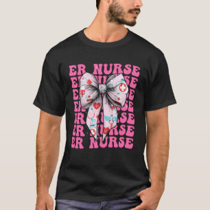 Camiseta Enfermeira de Urgência Enfermeira Menina Coquete L