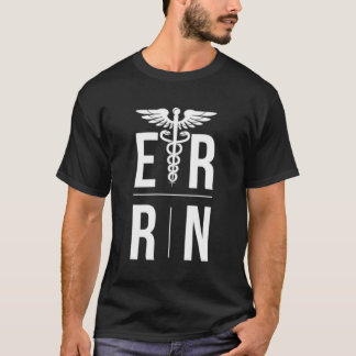 Camiseta Enfermeira De Urgência Sala De Emergência Enfermei