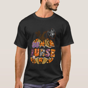 Camiseta Enfermeira de UTI Fantasia de Abóbora de Halloween