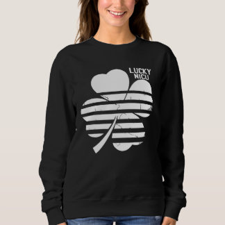 Camiseta Enfermeira de UTI Neonatal Sortuda Nostalgia Vinta