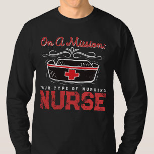 Camiseta Enfermeira de Viagem Médico Enfermeira de UTI