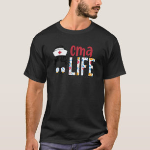 Camiseta Enfermeira de Vida da Cma Dia da Enfermeira Semana