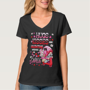 Camiseta Enfermeira de Vida Gnomo Bonito da CNA Abraços Dia