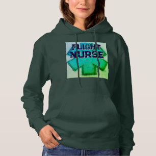 Camiseta Enfermeira de Voo das Mulheres Aqua
