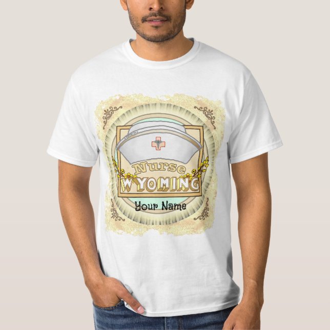 Camiseta Enfermeira de Wyoming (Frente)