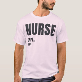 Camiseta Enfermeira Dept. 24 | Design Moderno de Enfermagem