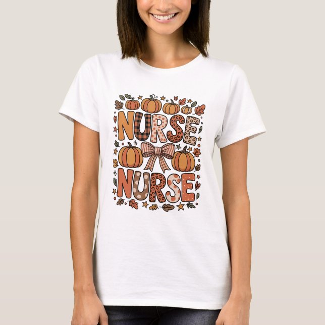 Camiseta enfermeira design personalizado  (Frente)