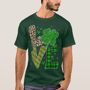 Camiseta Enfermeira do Amor Enfermeira Leopardo Imprime Enf