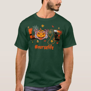 Camiseta Enfermeira do Amor, Pumpkin no Dia das Bruxas