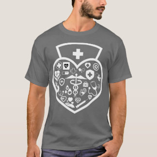 Camiseta Enfermeira do coração