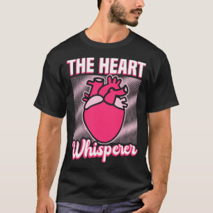 Camiseta Enfermeira do coração Sussurra do coração