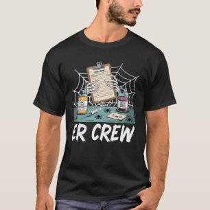 Camiseta Enfermeira do Departamento de Emergência Equipe de