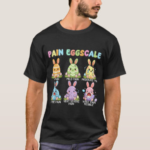 Camiseta Enfermeira do Dia de Páscoa Engraçada Ovos Escala