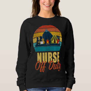 Camiseta Enfermeira do Duty Letu2019s vai acampar