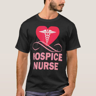 Camiseta Enfermeira do hospital Ama Impressão de Coração Id