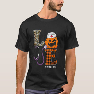 Camiseta Enfermeira do Hospital do Amor Enfermeira Leopard