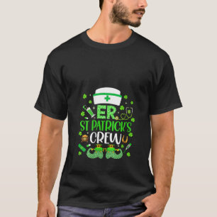Camiseta Enfermeira do PS Feminino Dia de São Patrício Equi
