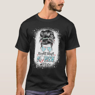 Camiseta Enfermeira do turno da noite Er Life Messaging Ste