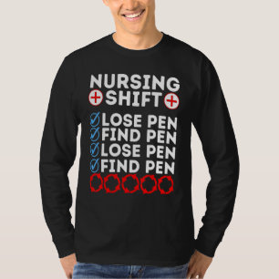 Camiseta Enfermeira do Turno Noturno Dia Cota Semana de Enf