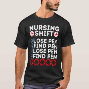 Camiseta Enfermeira do Turno Noturno Dia Cota Semana de Enf