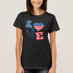 Camiseta Enfermeira Doutor Usa Love