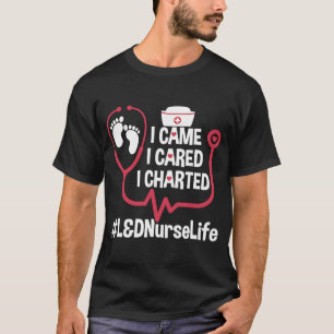 Camiseta Enfermeira E Mão De Obra L&D Que Eu Chamei De L&D