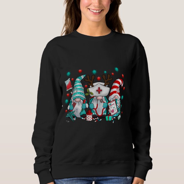 Camiseta Enfermeira Elf's Xmas (Frente)