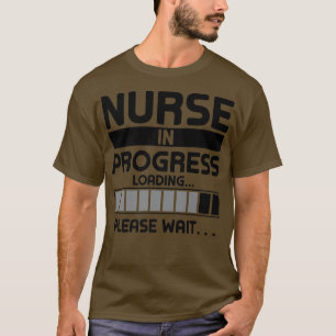 Camiseta Enfermeira em andamentoEnfermando Futuro Enfermeir