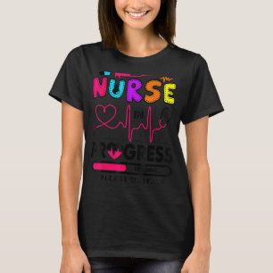 Camiseta Enfermeira em curso Enfermeira Enfermeira Engraçad