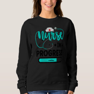 Camiseta Enfermeira Em Progresso Estudante De Enfermagem Vi
