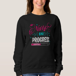 Camiseta Enfermeira Em Progresso Estudante De Enfermagem Vi