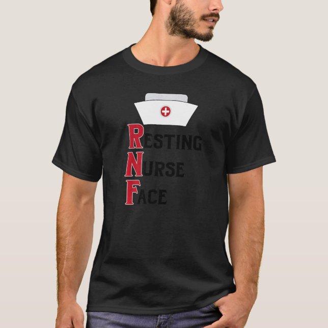 Camiseta Enfermeira em repouso Enfermeiro Boné Rnf Enfermei (Frente)