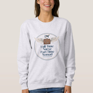 Camiseta Enfermeira em Tempo Integral, Nômade em Tempo Parc